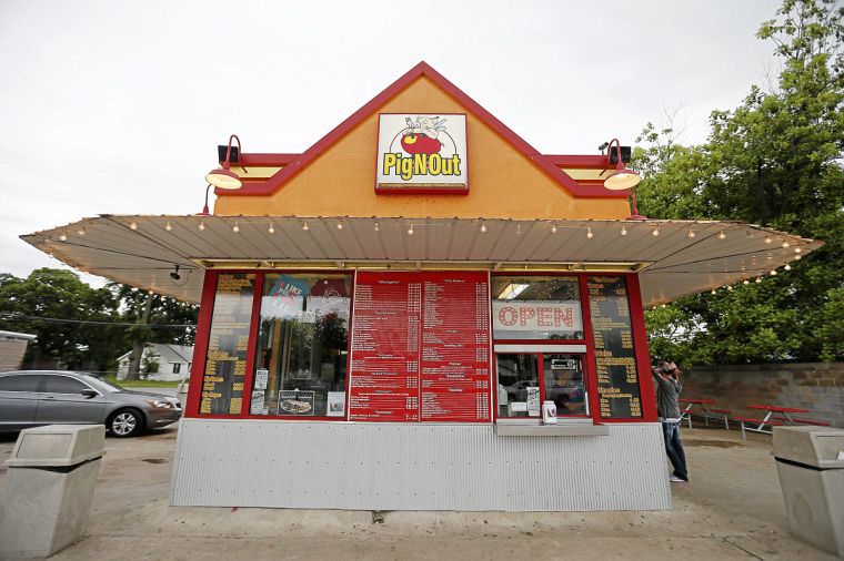 Sixth stop: Pig N Out kids burger